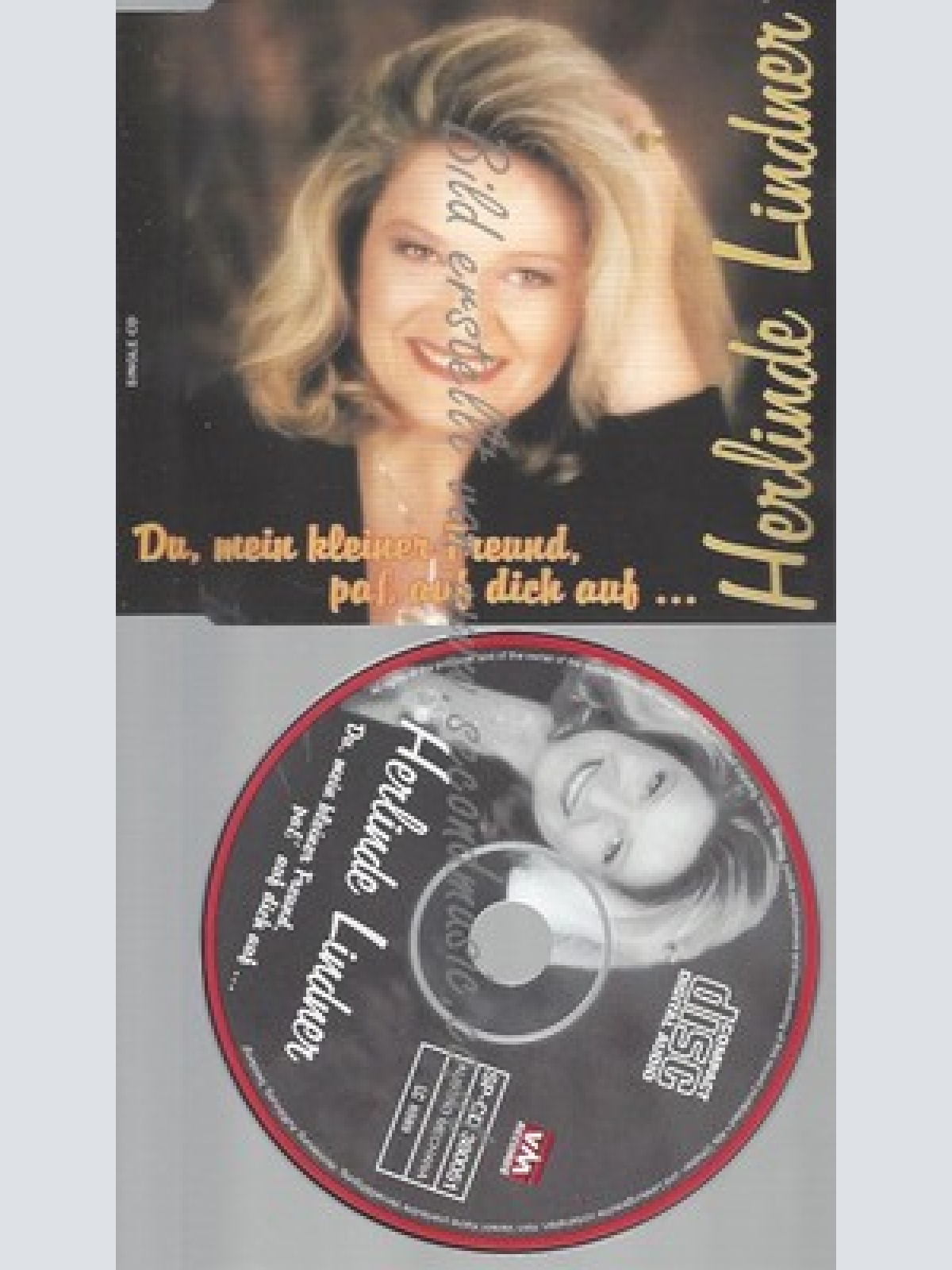 CD--HERLINDE LINDNER --DU MEIN KLEINER FREUND PASS AUF DICH AUF --5 TRACKS-