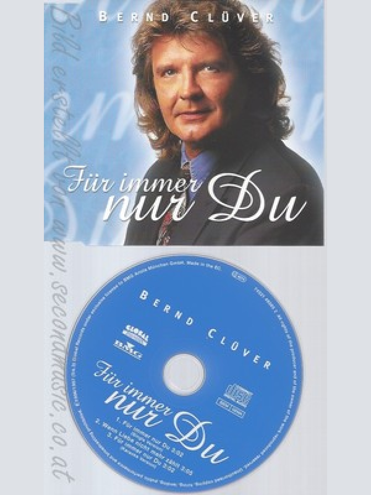 Maxi CD--BERND CLUEVER -- FUER IMMER NUR DU [SINGLE-Maxi CD]