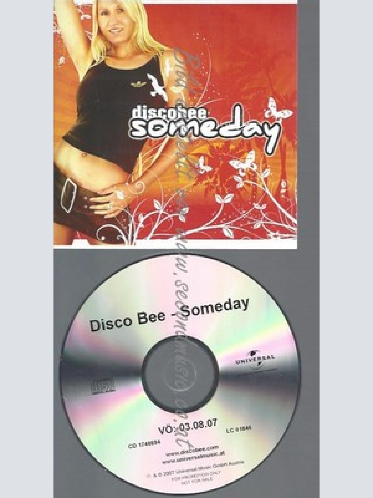 PROMO CD--DISCO BEE --SOMEDAY--4TR