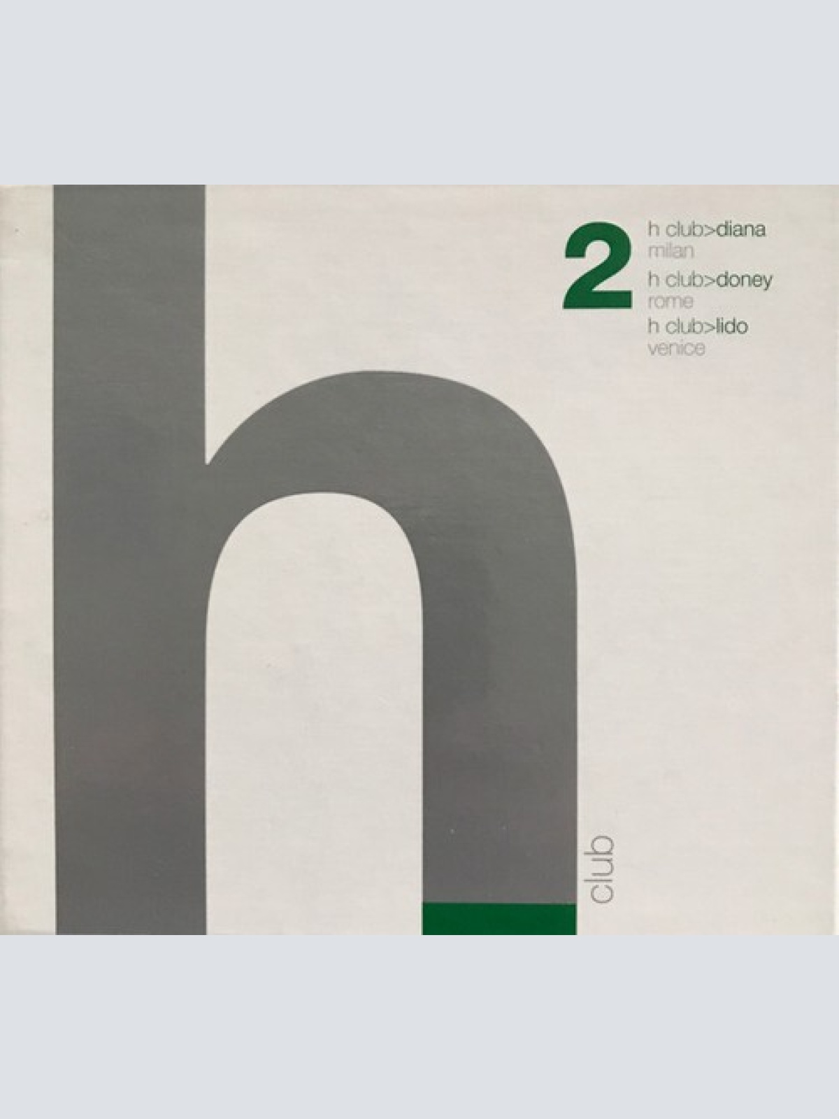 CD, Comp Various - H Club Volume 2