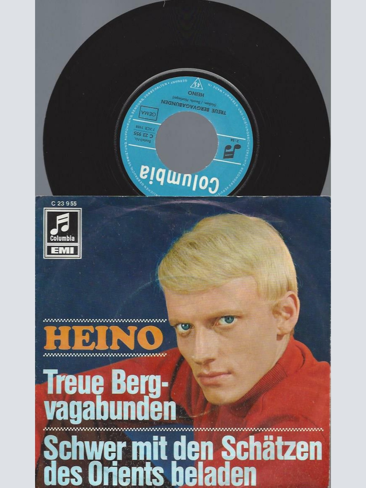 7"    Heino  Treue Bergvagabunden