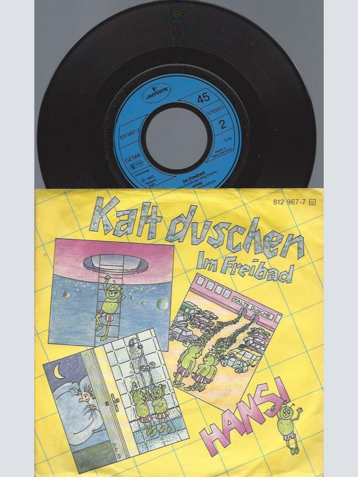 7"   Hansi  – Kalt Duschen