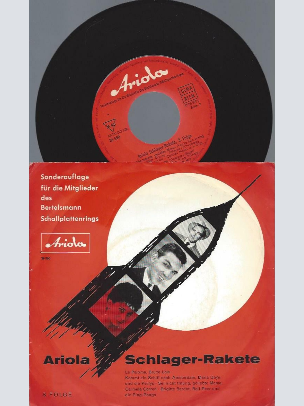 7"    Ariola Schlager-Rakete, 3. Folge