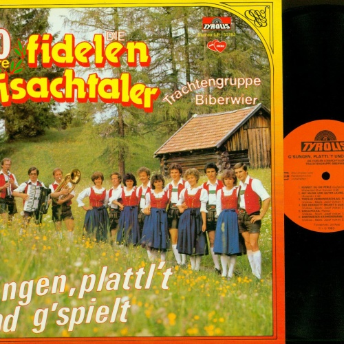 LP-- Die Fidelen Loisachtaler   G'sungen, Plattl't Und G'spielt  //NM