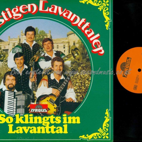LP--Die Lustigen Lavanttaler – So Klingts Im Lavanttal   //  NM