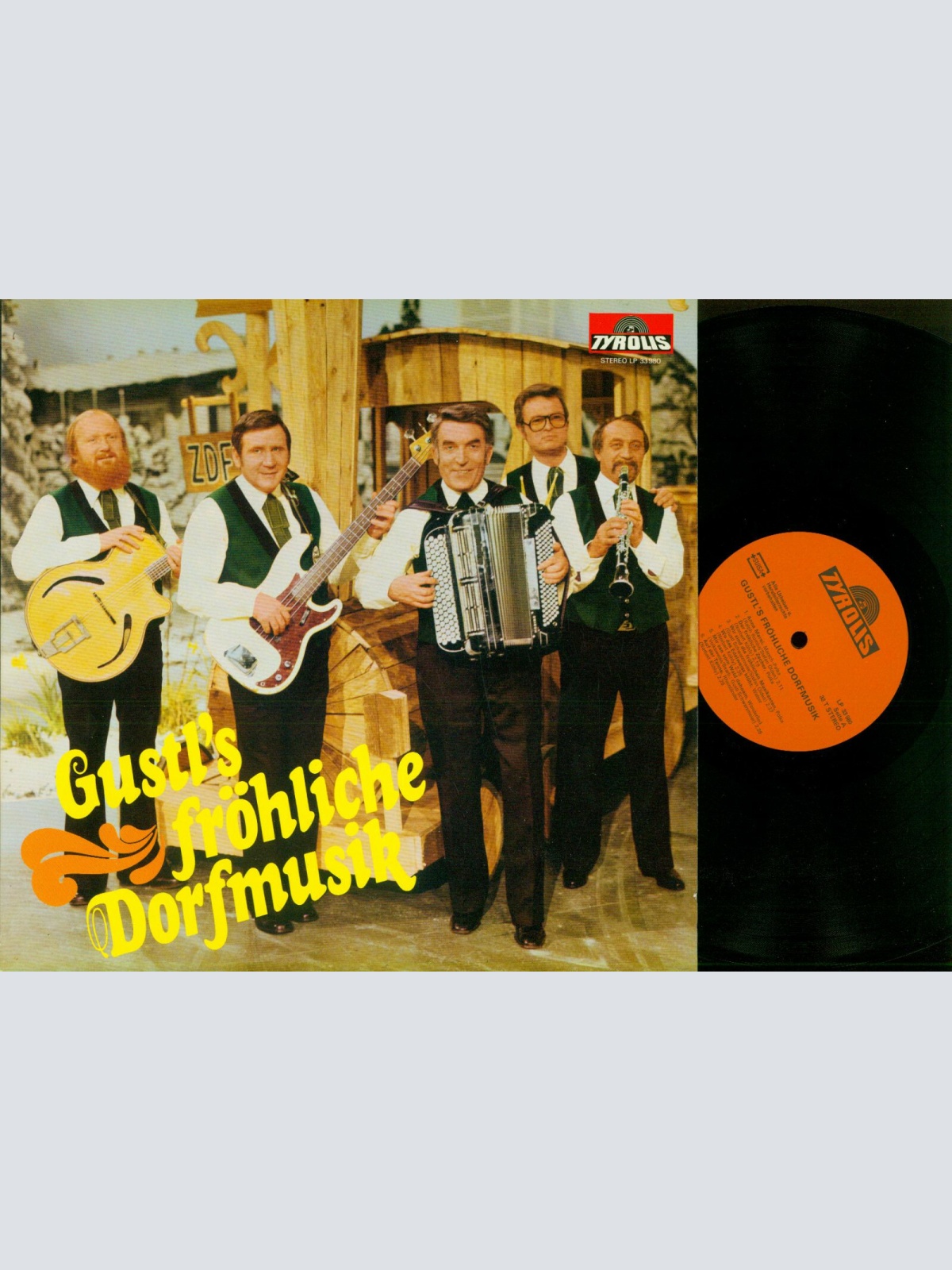 LP--Gustl's Fröhliche Dorfmusik  //NM