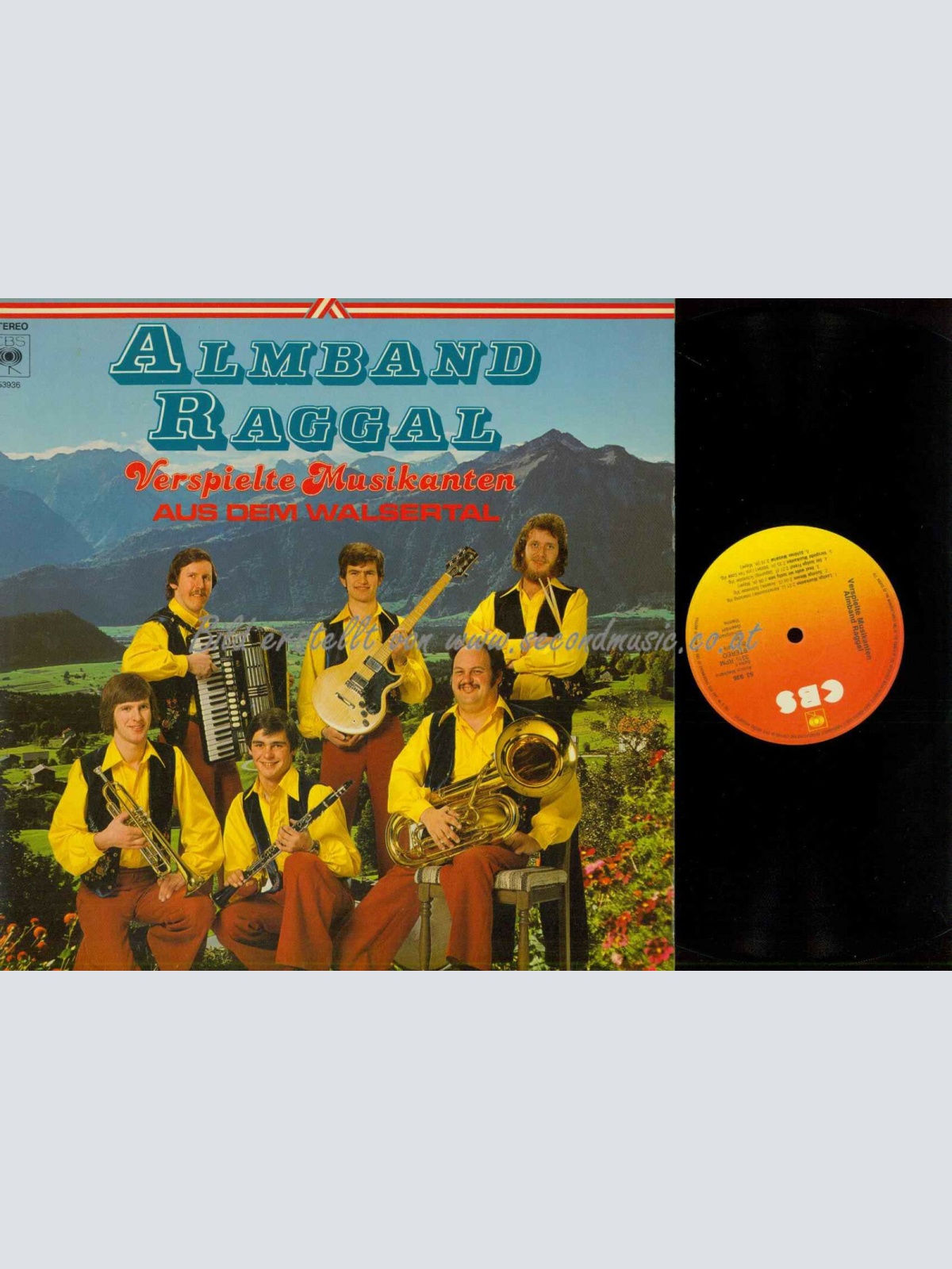 LP--Verspielte Musikanten Aus Dem Walsertal – Almband Raggal  //  NM