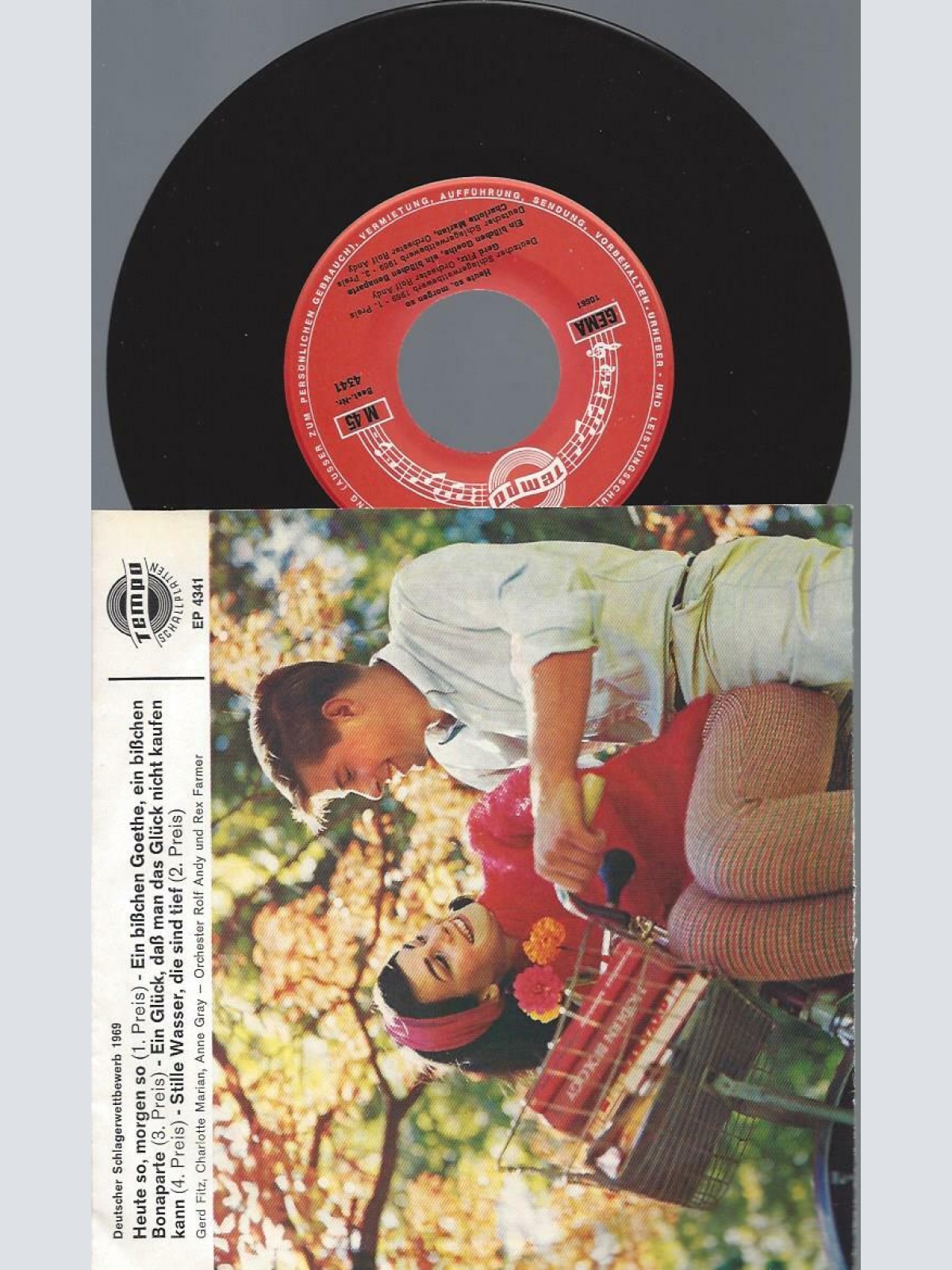 7"    Deutscher Schlagerwettbewerb 1969