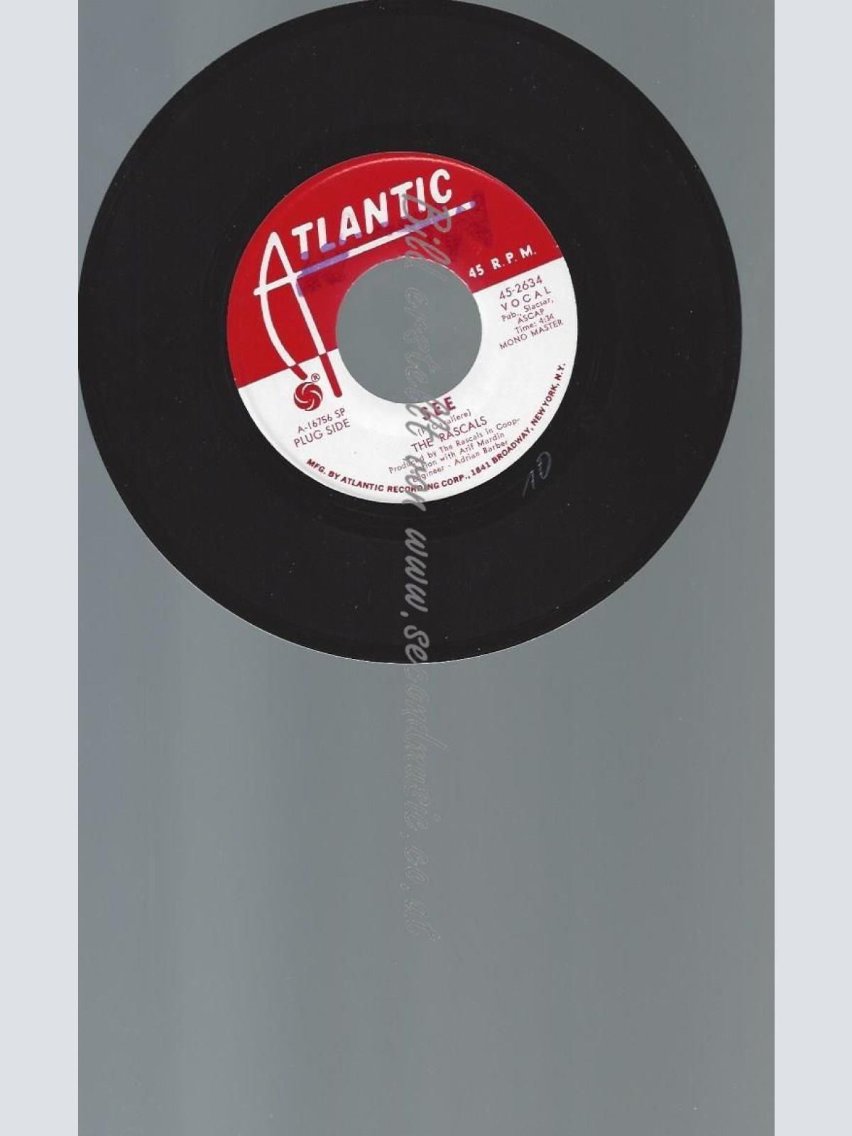 7"   The Rascals  See //