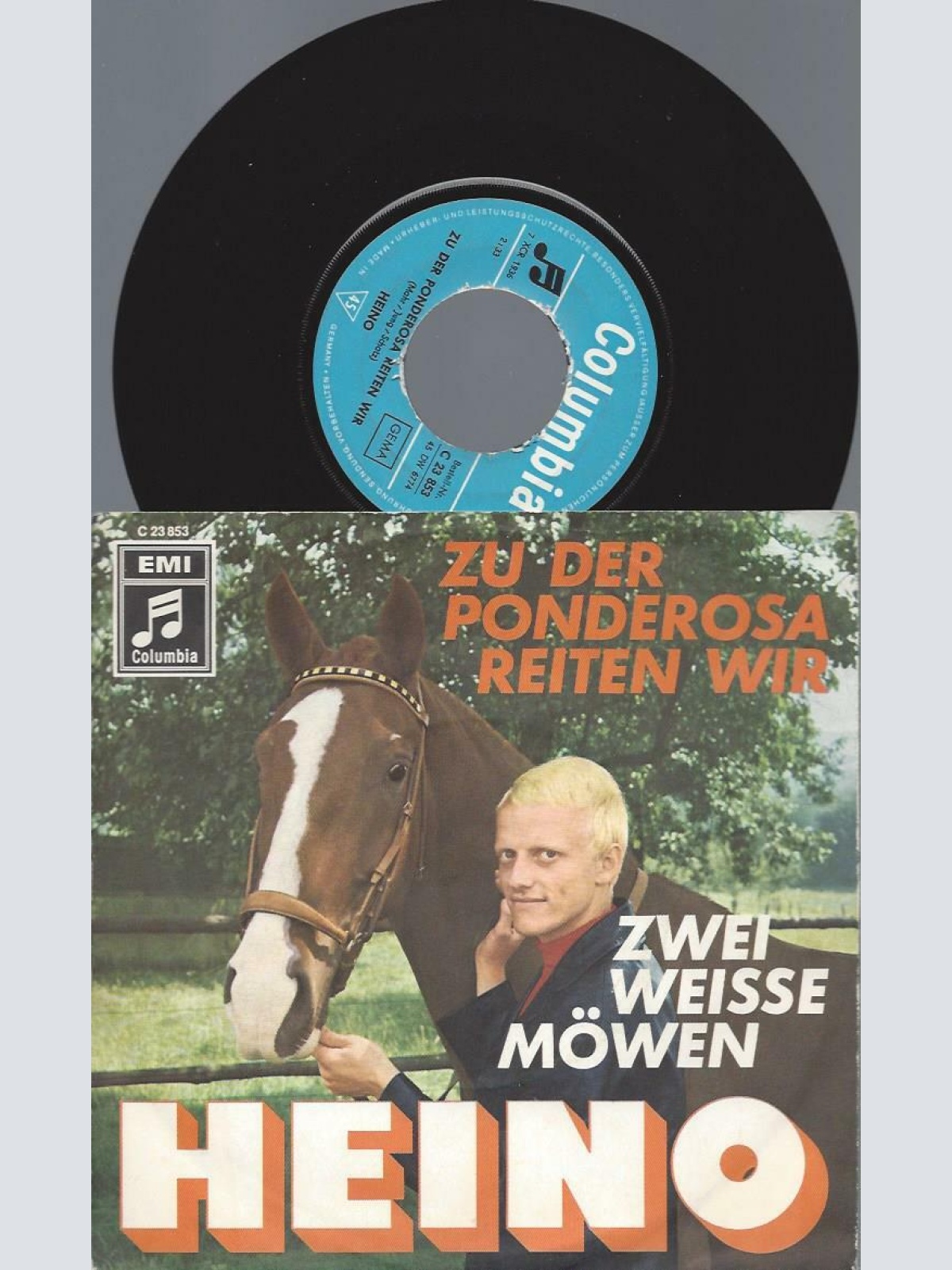 7"    Heino  Zu Der Ponderosa Reiten Wir