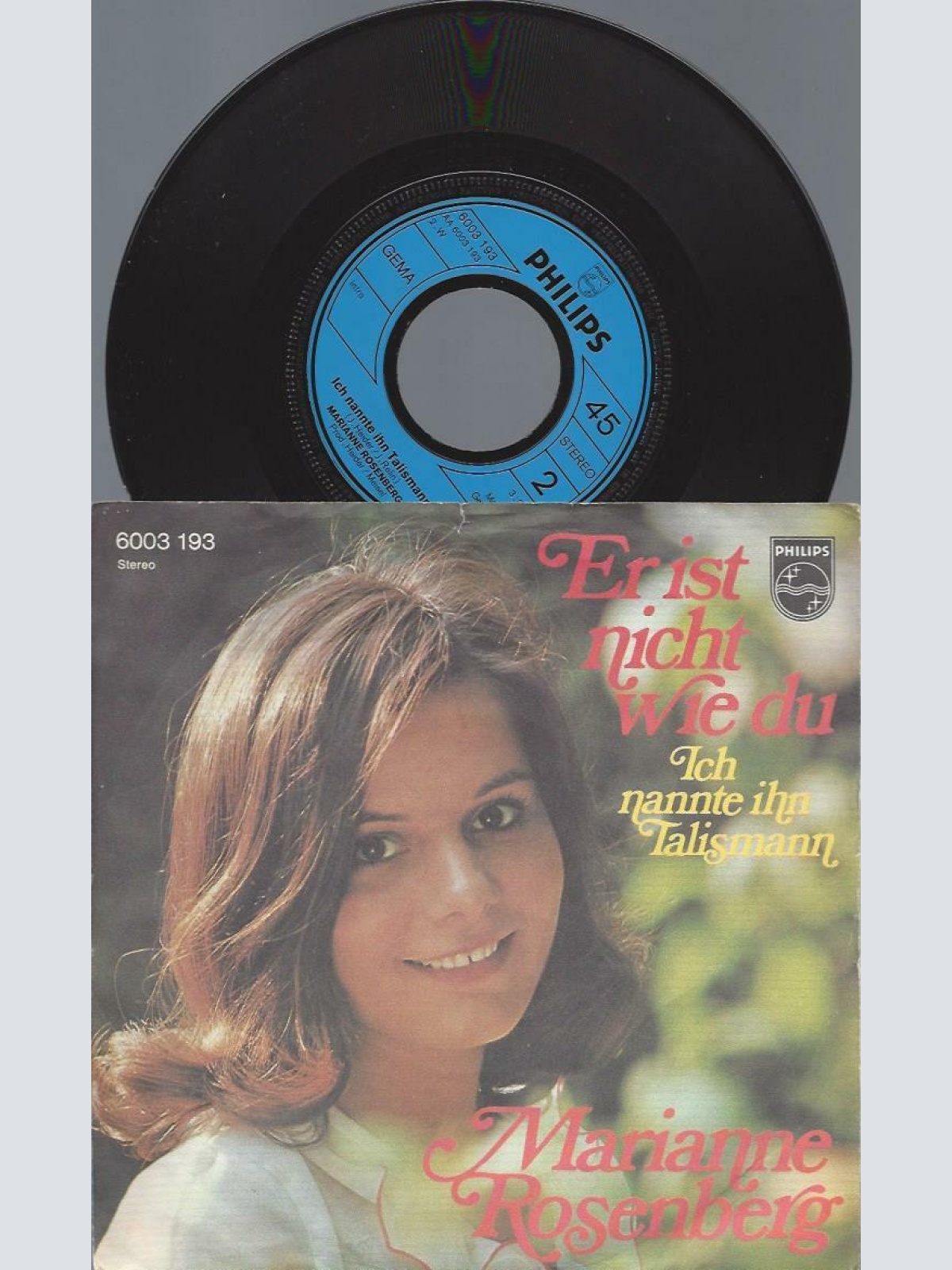 7"    Marianne Rosenberg – Er Ist Nicht Wie Du