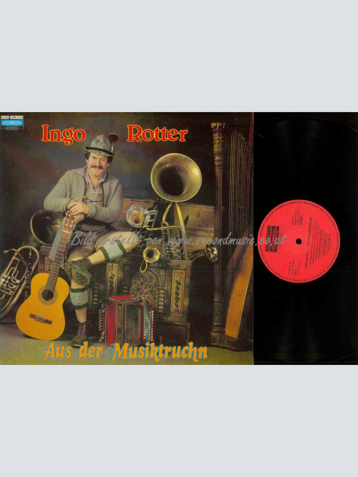 LP--Ingo Rotter – Aus Der Musiktruchn-  // NM