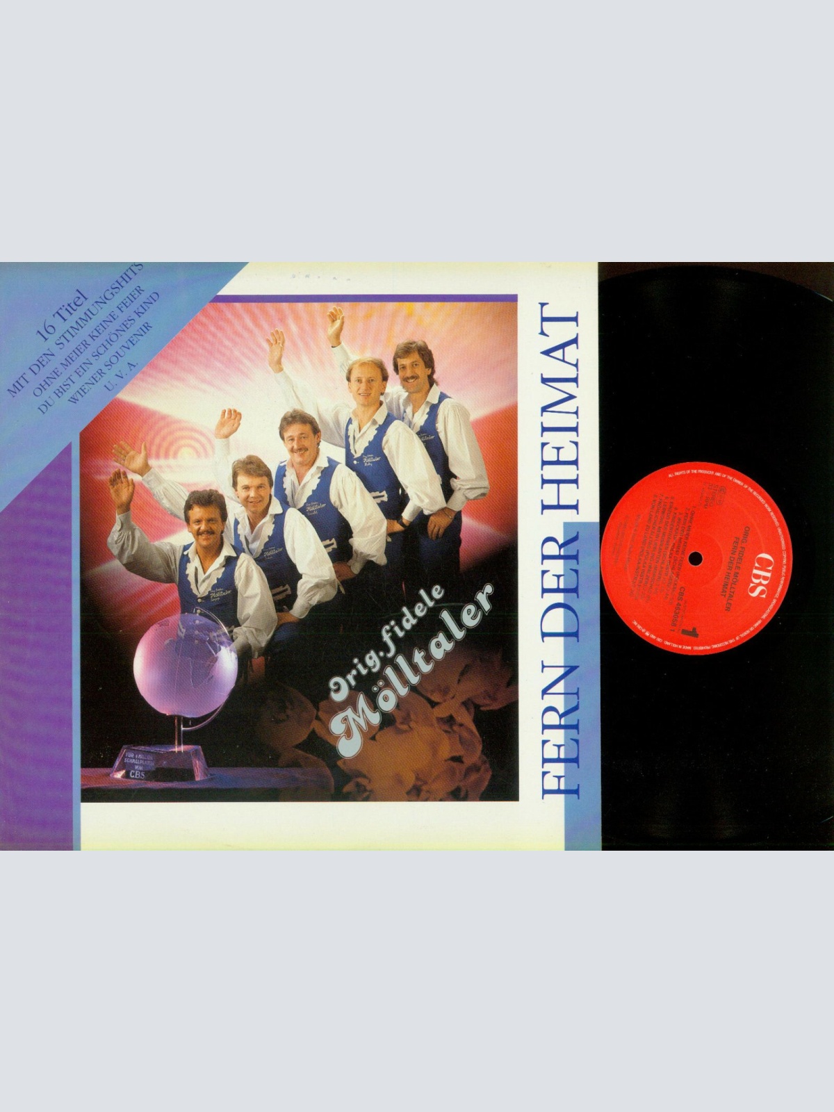 LP--Orig. Fidele Mölltaler – Fern Der Heimat  //NM