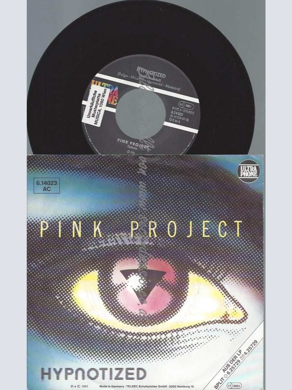 7"   Pink Project – Hypnotized
