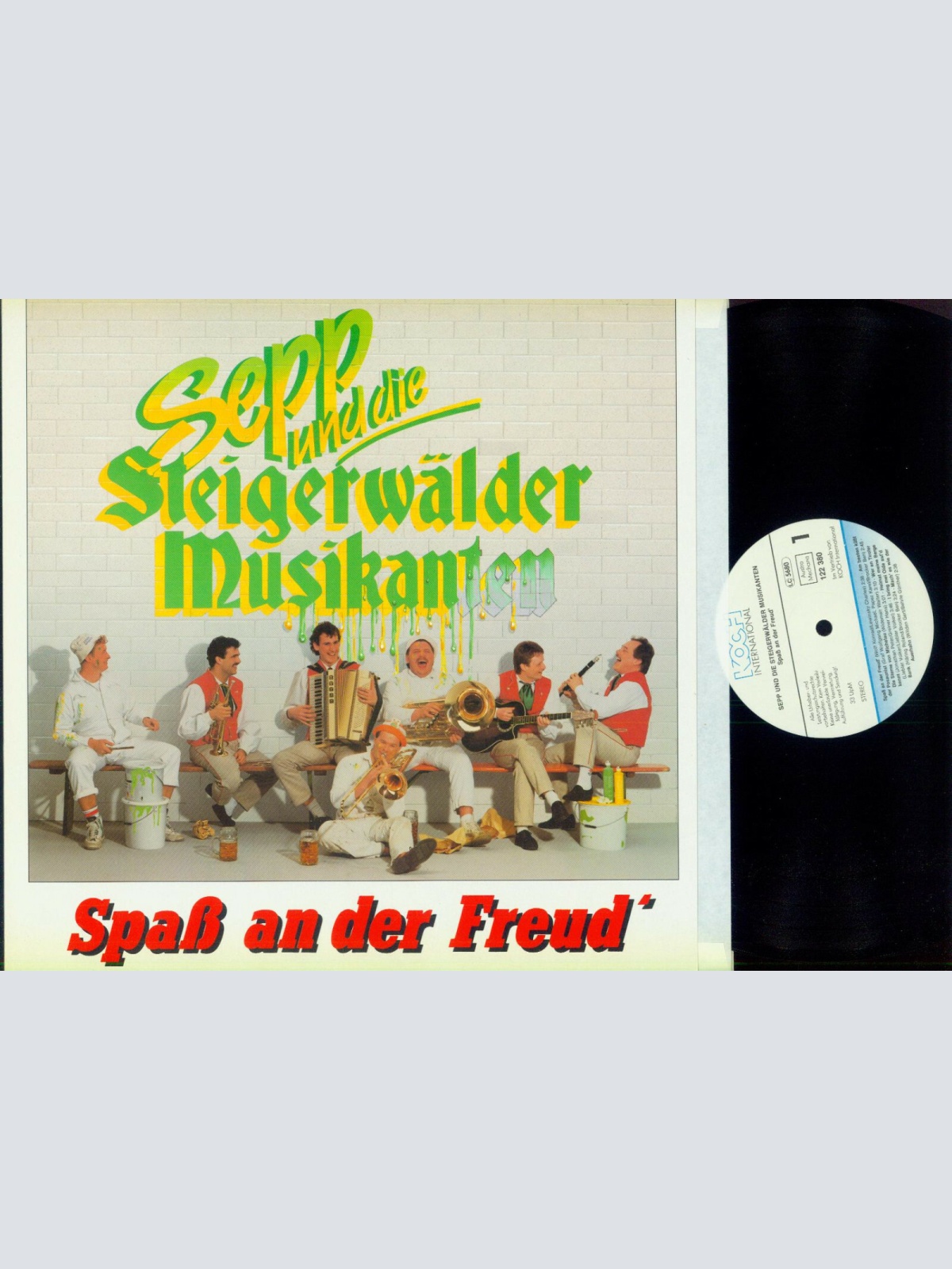 LP--Sepp Und Die Steigerwälder Musikanten – Spaß An Der Freud  //NM