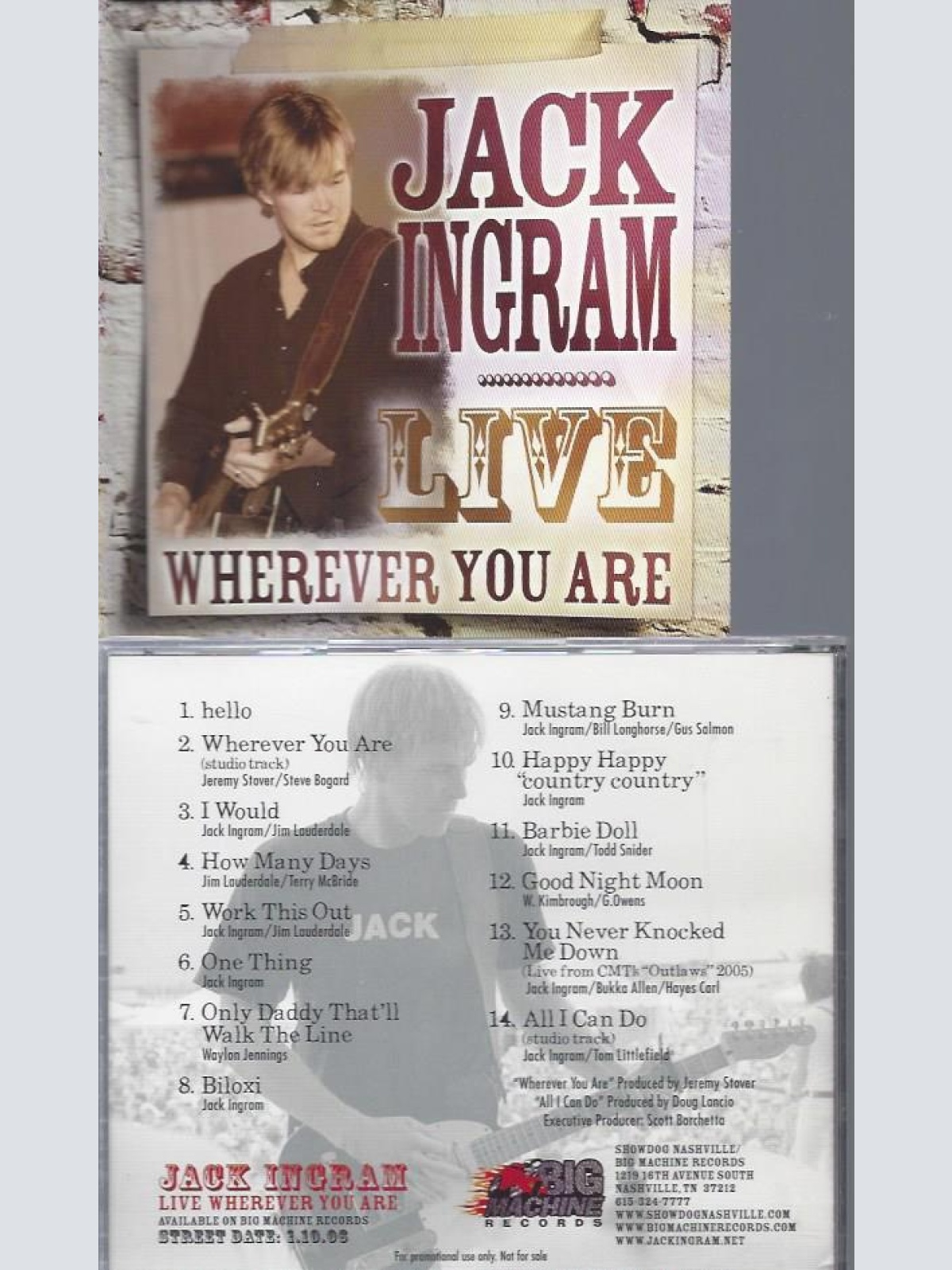 CD-- Boxcar Willie With The Skeletons  Rocky Box  //PROMO