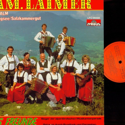 LP-- Fam.Laimer --  Servus Freunde //NM