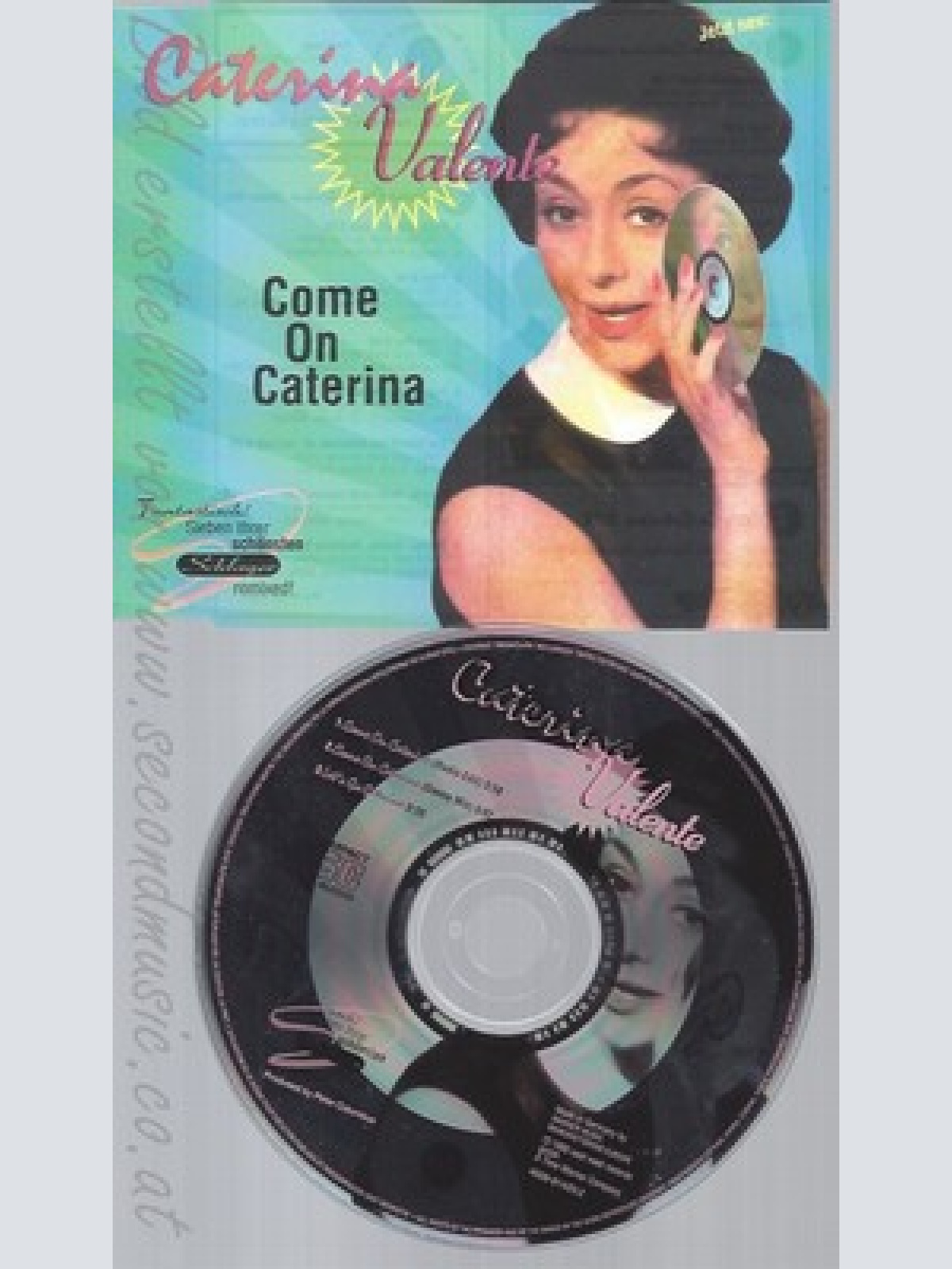 MAXI CD--CATERINA VALENTE - SINGLE -- COME ON CATERINA
