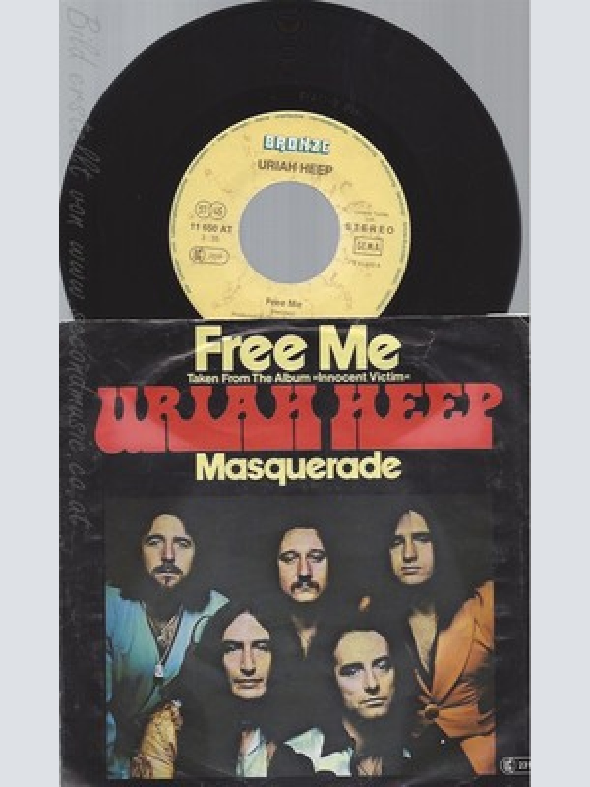 7"URIAH HEEP--FREE ME