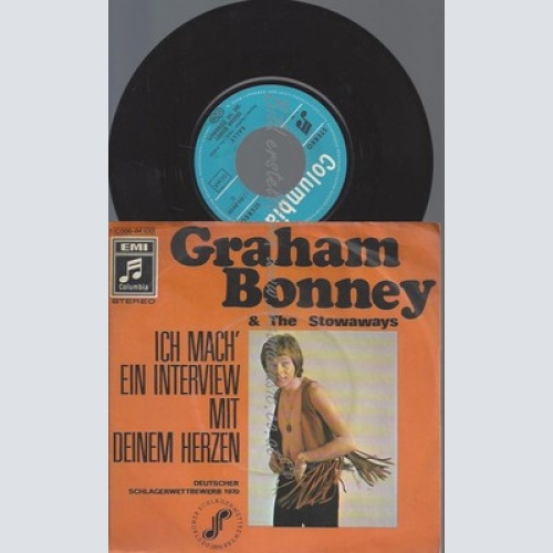 7"GRAHAM BOOEY & THE STOWAWAYS--ICH MACH EIN INTERVIEW MIT DEINEM HERZEN