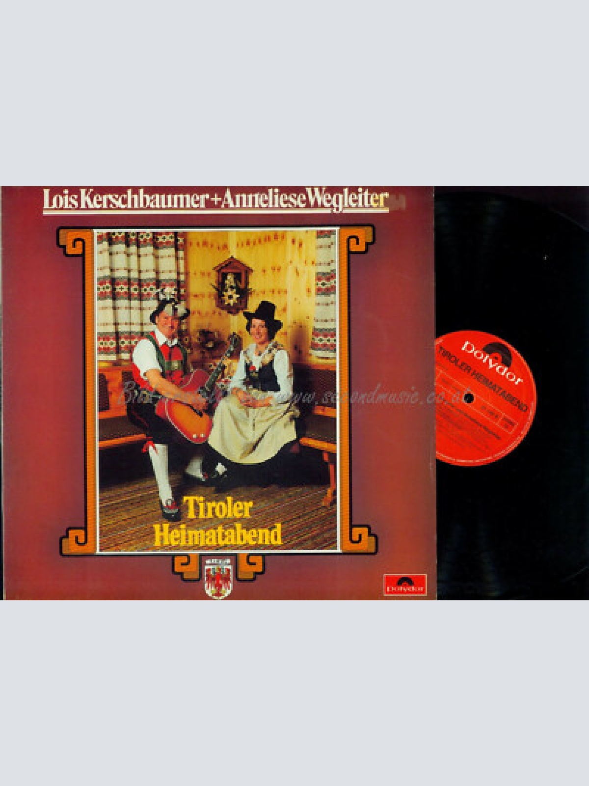 LP-- Lois Kerschbaumer + Anneliese Wegleiter  Tiroler Heimatabend / Club