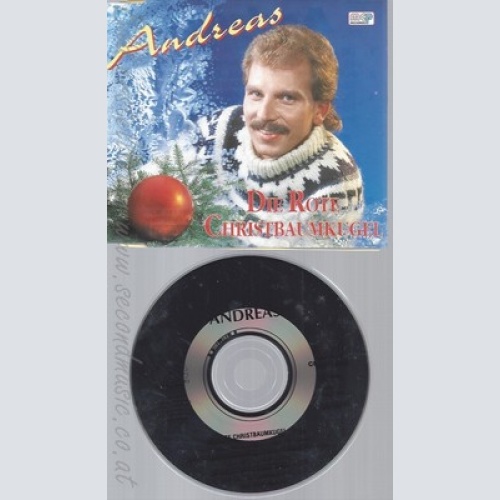MAXI CD--ANDREAS UND MARC ALPINA -- - SINGLE -- DIE ROTE CHRISTBAUMKUGEL