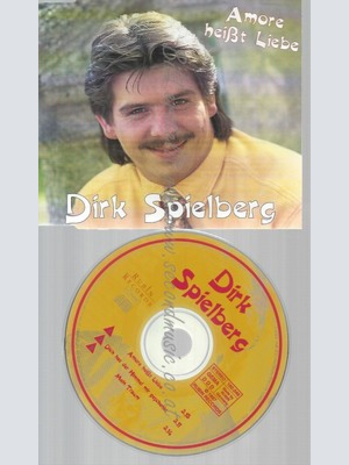 CD--DIRK SPIELBERG UND MATTHIAS BERGSTROEM -- --- AMORE HEISST LIEBE
