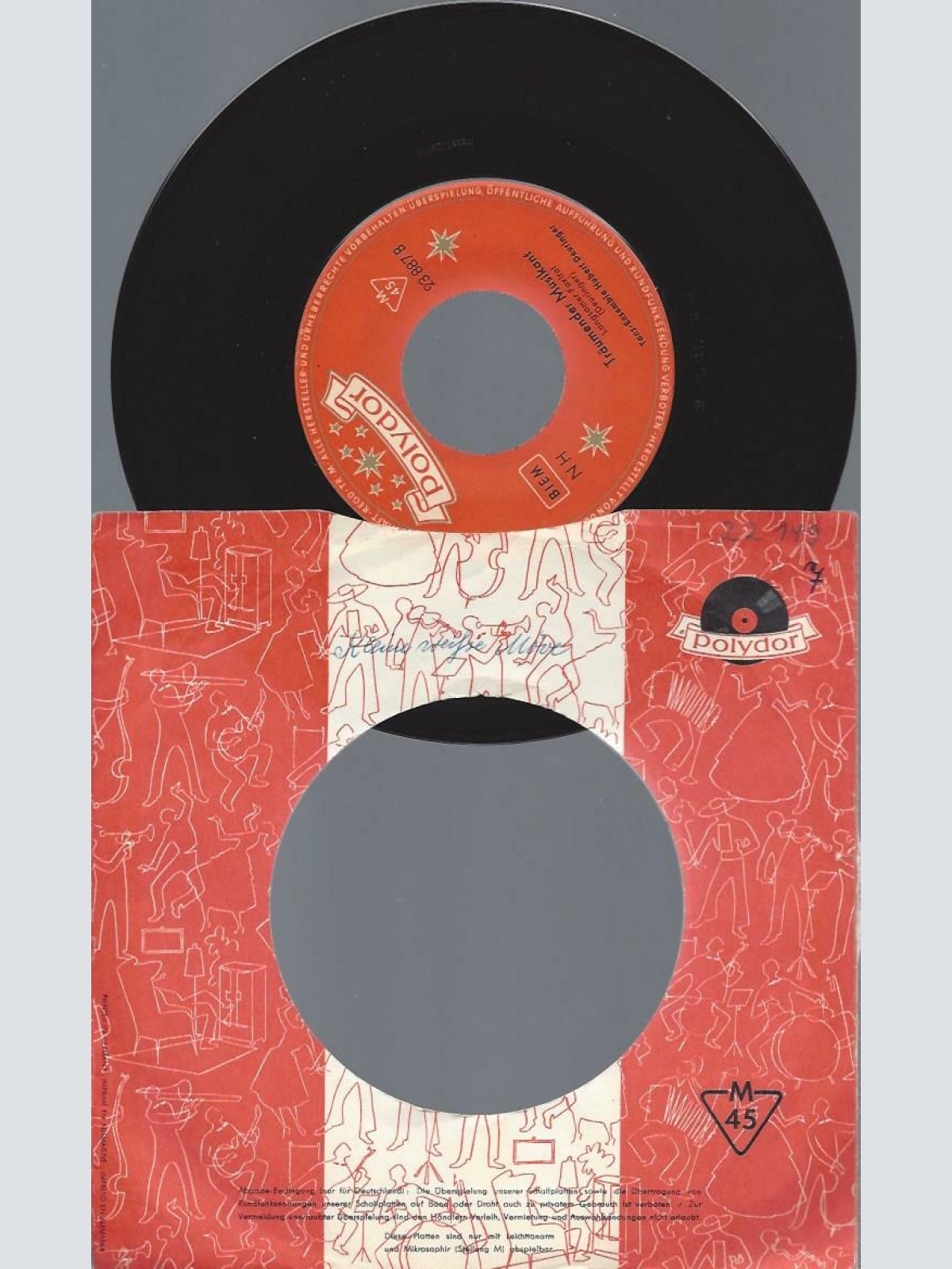 7"   Tanz-Ensemble Hubert Deuringer  Bummel Auf Capri