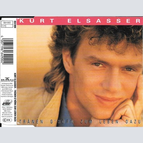 CD, Maxi Kurt Elsasser - Tränen G'hörn Zum Leben Dazu