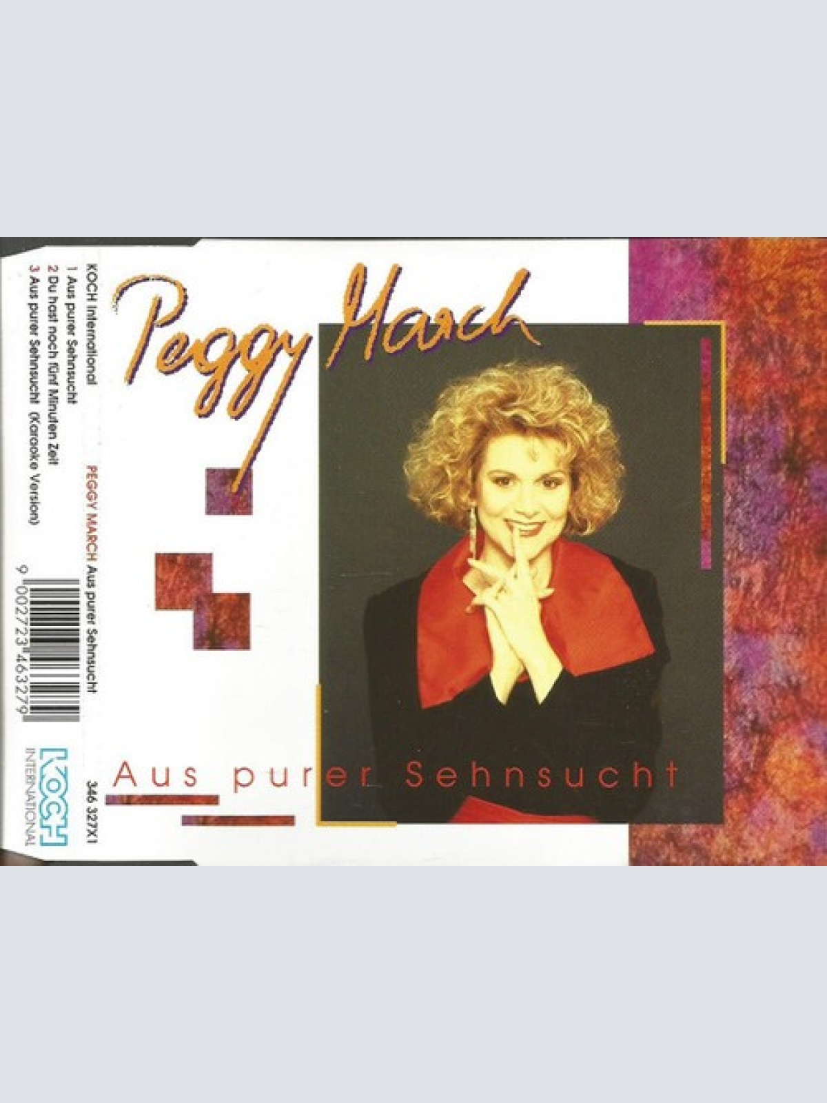 CD, Single Peggy March - Aus Purer Sehnsucht