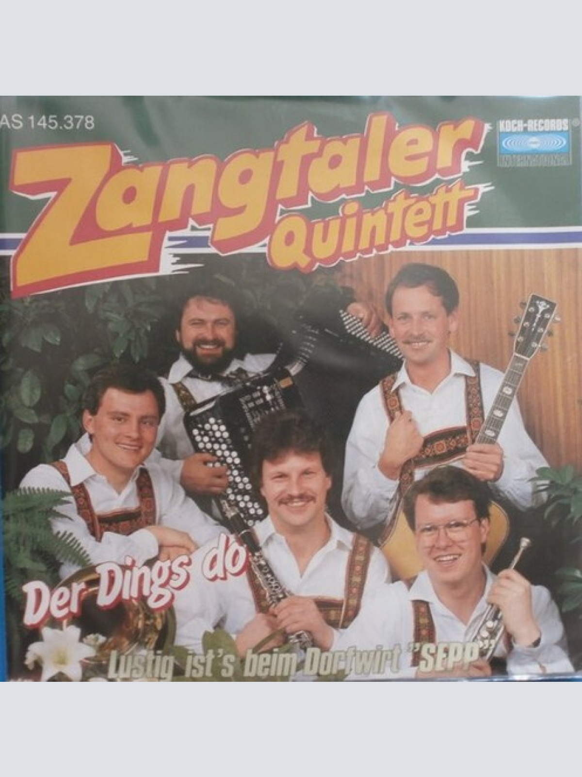 7", Single Zangtaler Quintett - Der Dings Do
