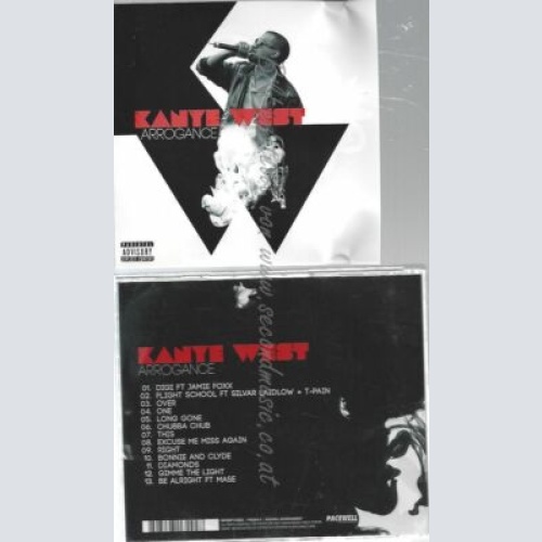 CD--KANYE WEST--ARROGANCE