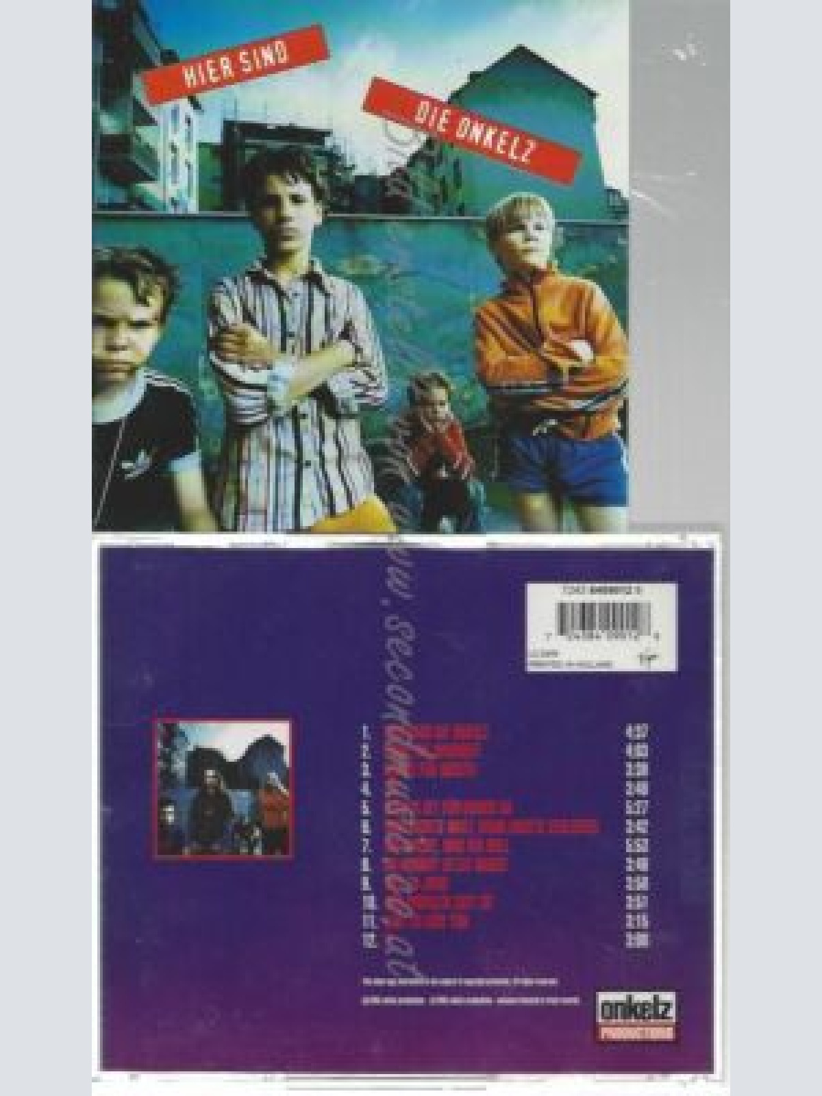 CD--BOEHSE ONKELZ--HIER SIND DIE ONKELZ