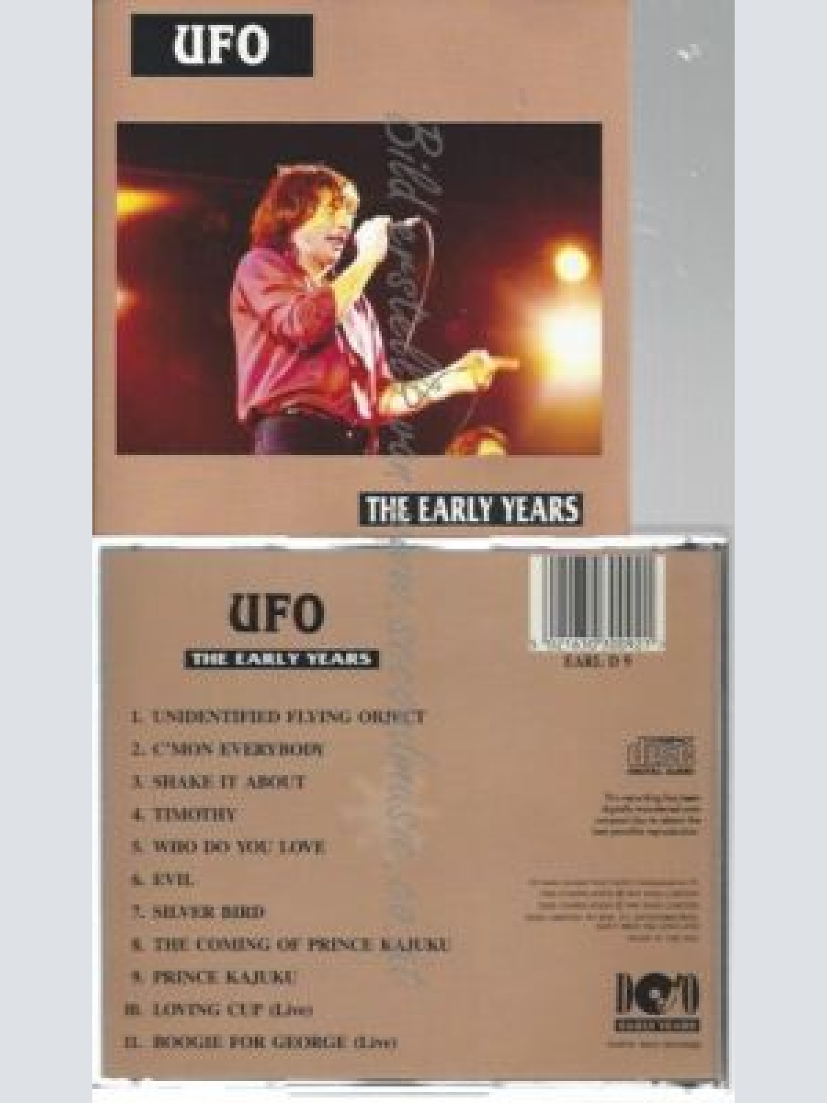 CD--UFO--THE EARLY YEARS