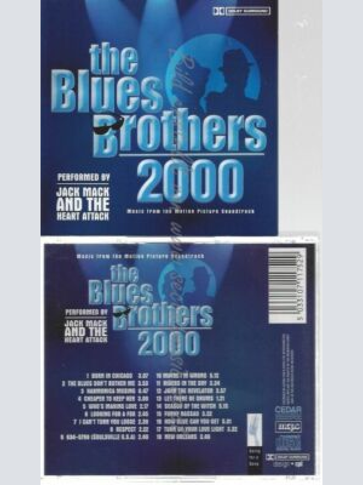 CD--VARIOUS--THE BLUES BROTHERS 2000