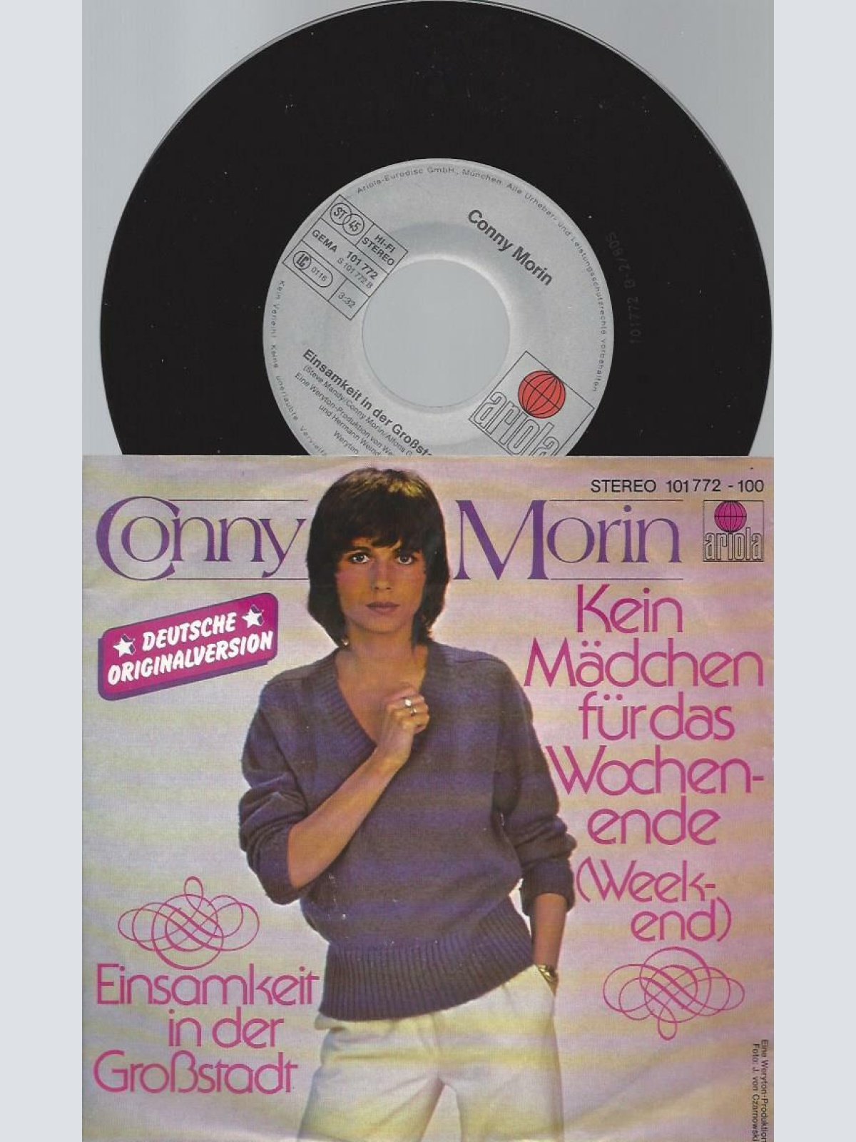 7" Conny Morin  Kein Mädchen Für Das Wochenende