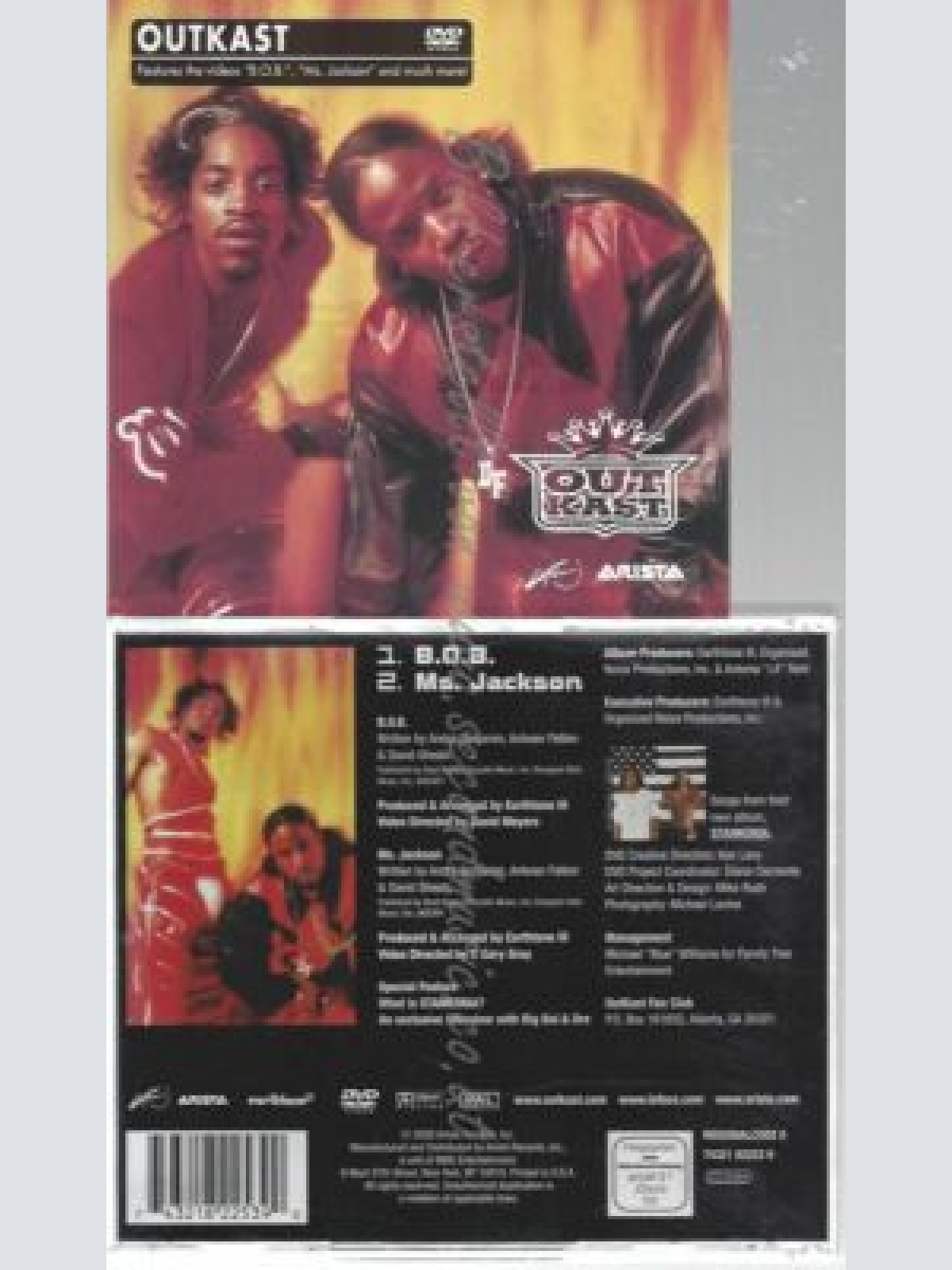 CD--  -OUTKAST - B.O.B. : MS. JACKSON &AMP;