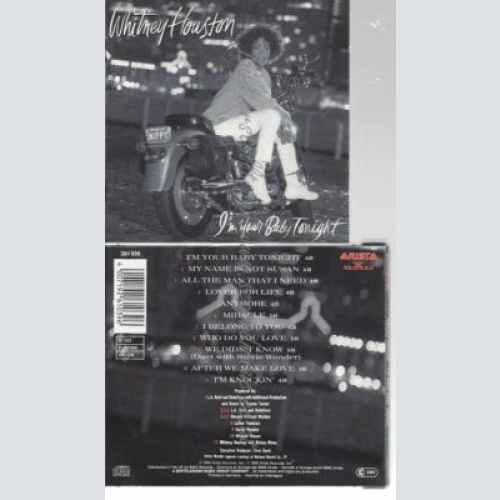 CD--WHITNEY HOUSTON | --I'M YOUR BABY TONIGHT
