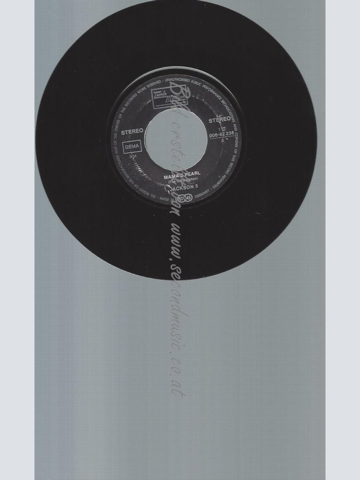 7"  Jackson Five  Mama's Pearl // GERMANY