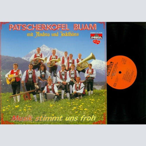 LP--  Patscherkofel Buam – Musik Stimmt Uns Froh