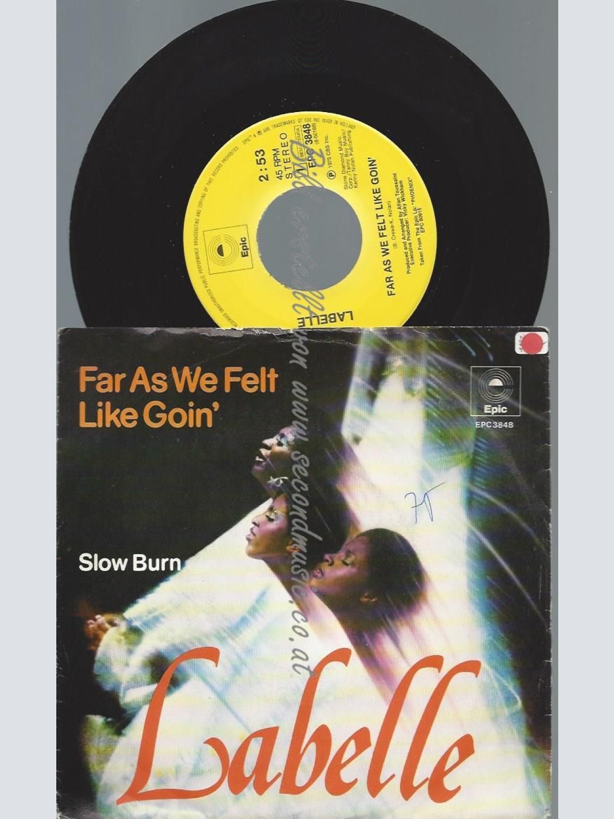 7"   LaBelle  Far As We Felt Like Goin