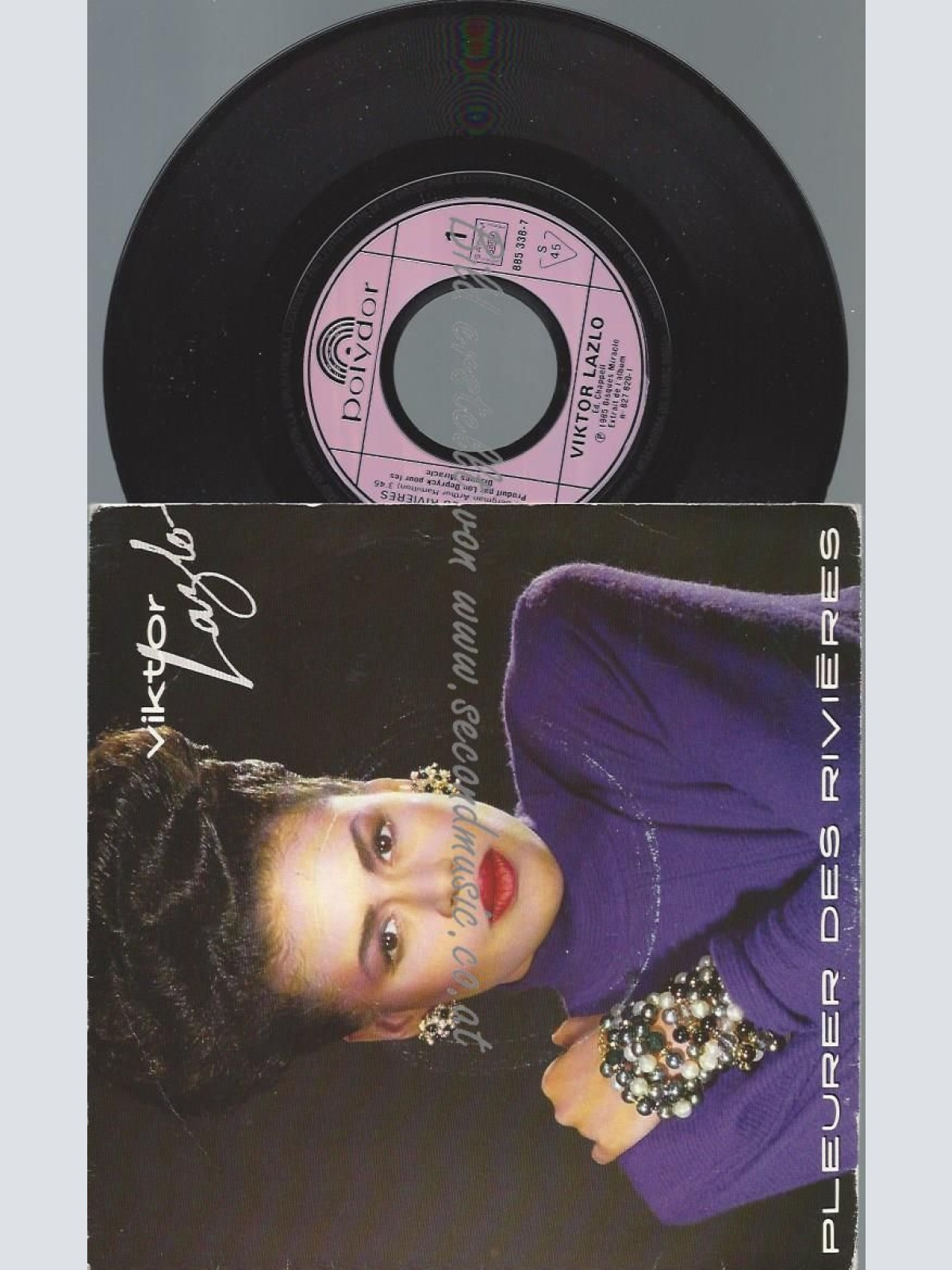 7"  Viktor Lazlo – Pleurer Des Rivières