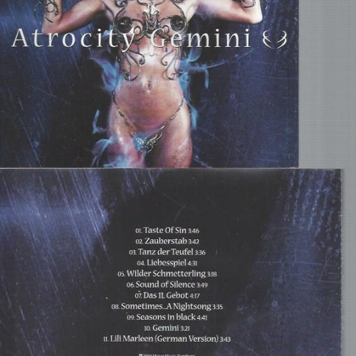 CD--ATROCITY GEMINI // PROMO