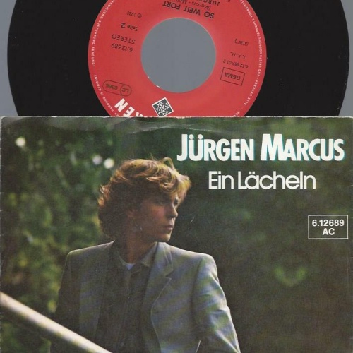 7"   Jürgen Marcus  Ein Lächeln