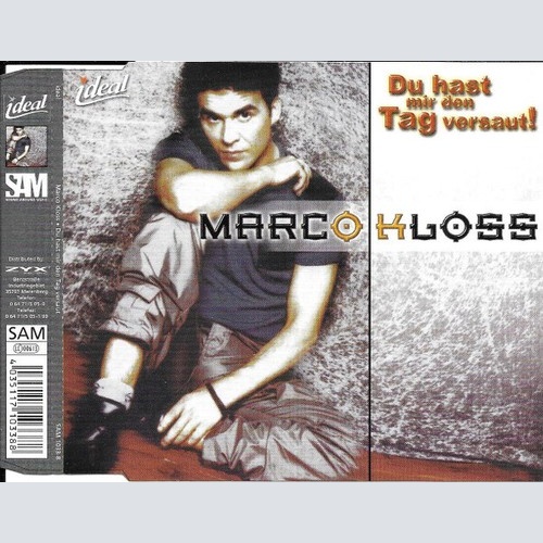 CD, Maxi Marco Kloss - Du Hast Mir Den Tag Versaut