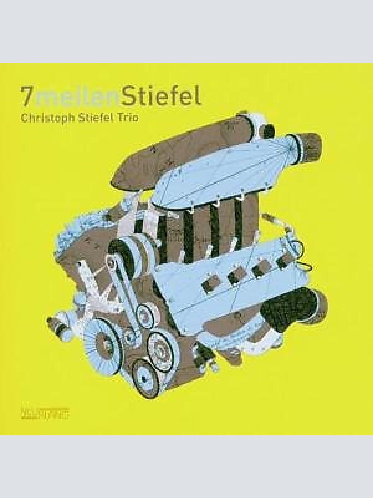 CD, Album Christoph Stiefel Trio - 7meilenStiefel