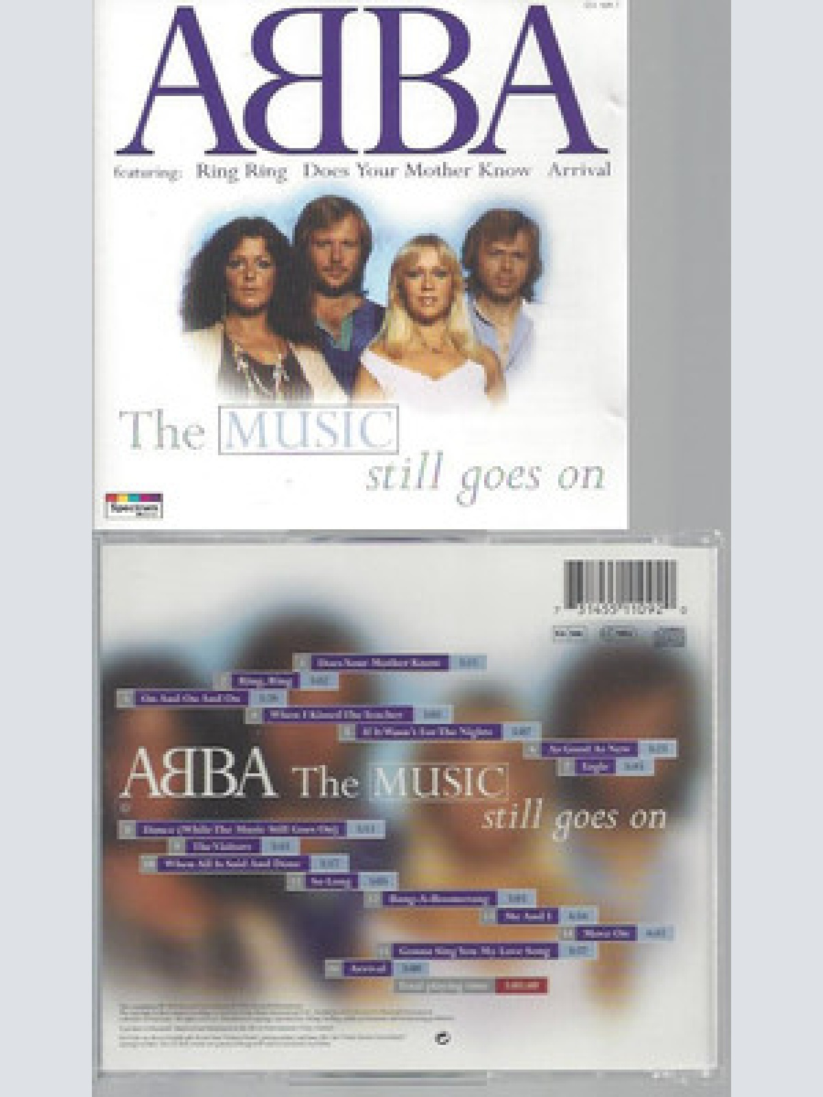CD-ABBA -THE MUSIC STILL GOES ON 1996 GERMANY
