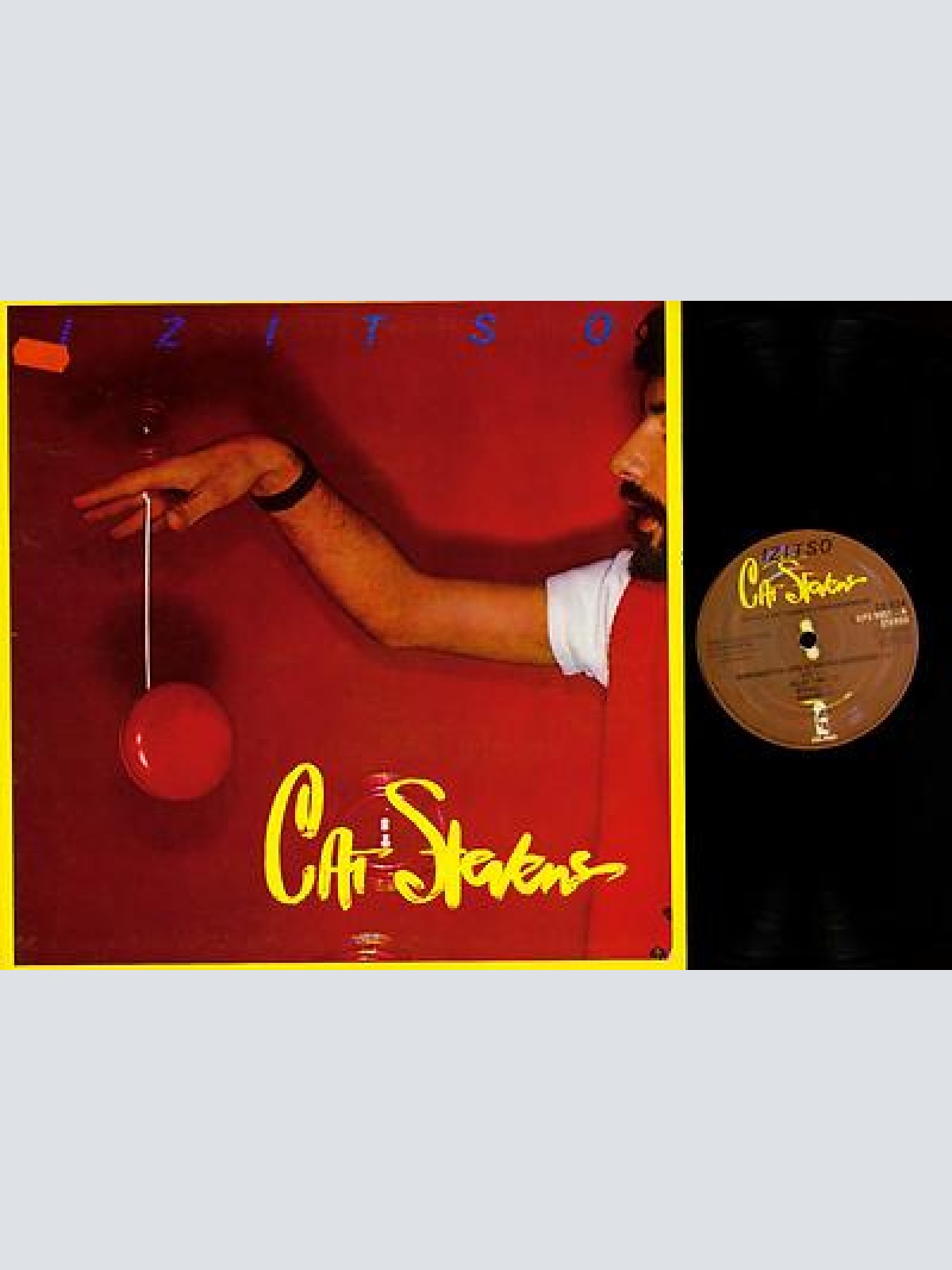 LP--CAT STEVENS-- IZITSO--FOC