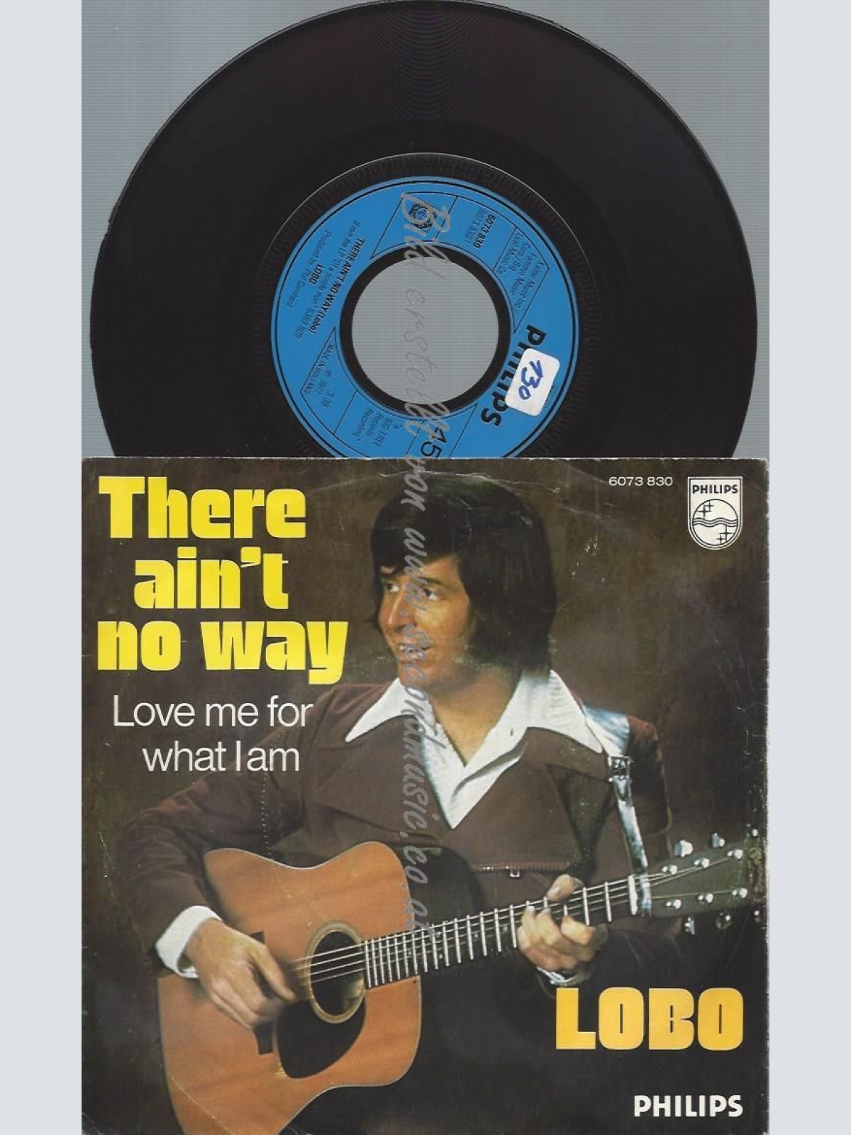 7"  Lobo  -- There Ain't No Way // GERMANY