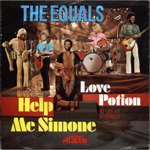 7", Single The Equals - Help Me Simone / Love Potion
